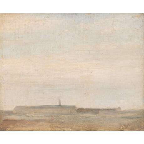 DEIKER, probably Hans (1876-?), "Landscape study", - photo 1