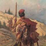 NEUMANN, FRITZ (1881-1919), "Cossack on horseback in the mountains", - photo 4