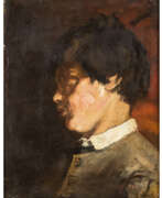 Ferdinand Roybet. ROYBET, FERDINAND (1840-1920), "Boy in profile",