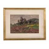SCHICKHARDT, KARL (1866-1933), 2 small landscape paintings, - photo 2