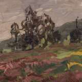 SCHICKHARDT, KARL (1866-1933), 2 small landscape paintings, - Foto 7