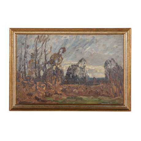 SCHICKHARDT, KARL (1866-1933), 2 small landscape paintings, - Foto 11