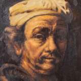REMBRANDT van RIJN, AFTER (copyist 1st half 20th century), "Portrait of Rembrandt", - Foto 4