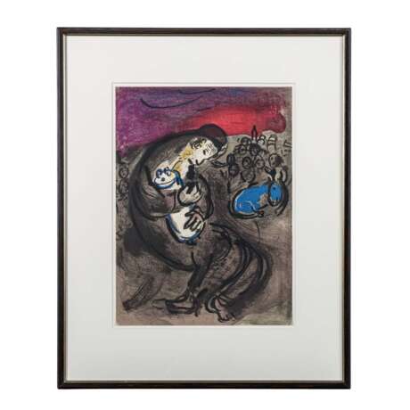 CHAGALL, MARC (1887-1985) "Lament of Jeremiah" 1956 - Foto 2