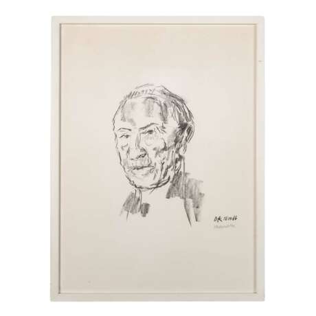 KOKOSCHKA, OSKAR (1886-1980), "Konrad Adenauer," 1966, - photo 1