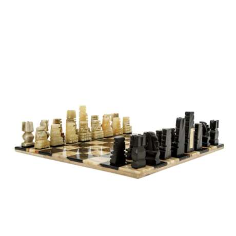 MEXICO Chess set and 32 chess pieces, 20th c. - Foto 4