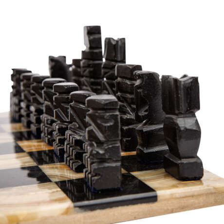 MEXICO Chess set and 32 chess pieces, 20th c. - Foto 6