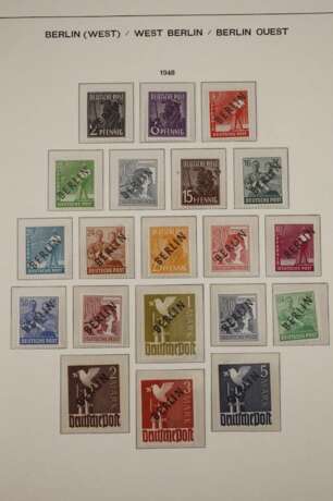 Briefmarken Westberlin 1949–84 - photo 2