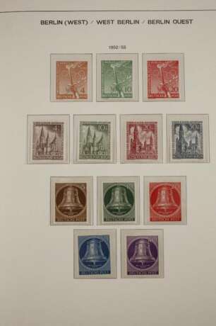 Briefmarken Westberlin 1949–84 - photo 3