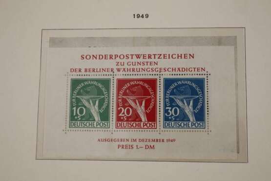 Briefmarken Westberlin 1949–84 - photo 4