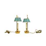 Pair of small bouillotte lamps - Foto 1