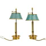 Pair of small bouillotte lamps - photo 2