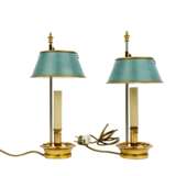 Pair of small bouillotte lamps - photo 4