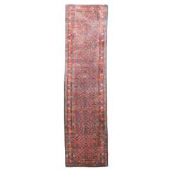 Oriental carpet gallery. HAMDAN/IRAN, 20th century, 395x105 cm.