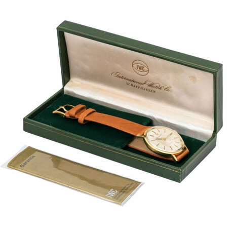 IWC Schaffhausen vintage men's wristwatch, ref. R 818 AD. Ca. 1960s. - Foto 8