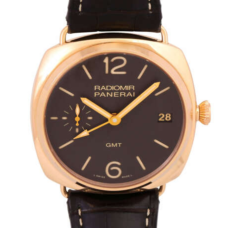 PANERAI Radiomir 1940 GMT 3 Days, Ref. PAM00421. Men's wrist watch from 2015. - фото 1