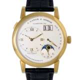 A. LANGE & SÖHNE Lange 1 "Moon Phase", ref. 109.021. men's wristwatch from 2009. - photo 1
