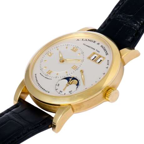 A. LANGE & SÖHNE Lange 1 "Moon Phase", ref. 109.021. men's wristwatch from 2009. - photo 5