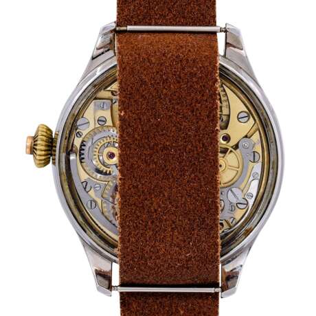 MINERVA Mariage Monopusher Chronograph Men's Wrist Watch. - Foto 2