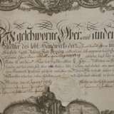Urkunde Seifensiedergeselle Dresden 1798 - фото 2