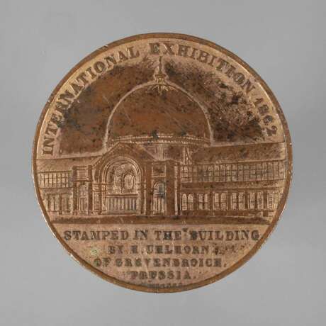 Erinnerungsmedaille Weltausstellung 1862 - фото 1