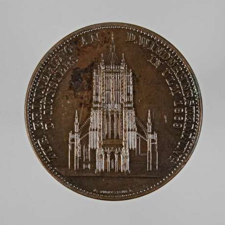 Medaille Ulmer Münster 1923 - photo 1