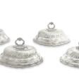A SET OF FOUR REGENCY SILVER ENTR&#201;E-DISHES AND COVERS - Auction archive