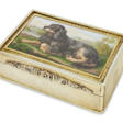 A GEORGE IV SILVER-GILT SNUFF-BOX SET WITH A MICROMOSAIC - Auktionsarchiv