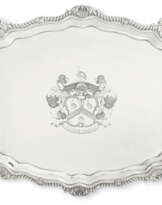 A REGENCY SILVER TRAY