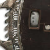 A GEORGE III SILVER LARGE TRAY - photo 4