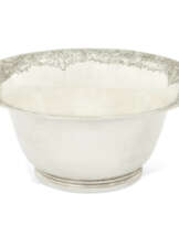 A GEORGE II SILVER BOWL OR 'MOUTH BASIN' FROM THE WARRINGTON PLATE