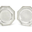 A PAIR OF GEORGE II SILVER OCTAGONAL SECOND-COURSE DISHES - Auction prices