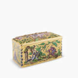 A LOUIS XV JEWELLED AND ENAMELLED GOLD SNUFF-BOX - Foto 1