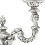 A SET OF FOUR GEORGE II SILVER TWO-LIGHT CANDELABRA - photo 18