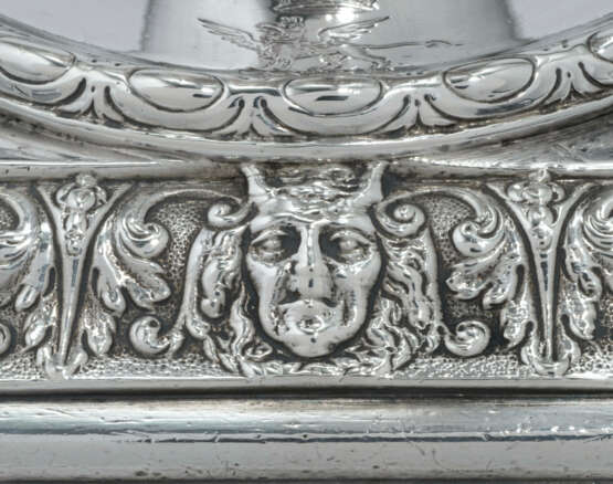 A SET OF FOUR GEORGE II SILVER TWO-LIGHT CANDELABRA - photo 19