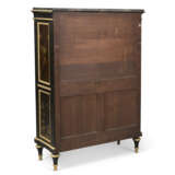 A LATE LOUIS XVI ORMOLU-MOUNTED JAPANESE LACQUER AND EBONY COMMODE A VANTAUX AND SECRETAIRE - фото 13