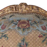 A PAIR OF LOUIS XV GILTWOOD FAUTEUILS - фото 7