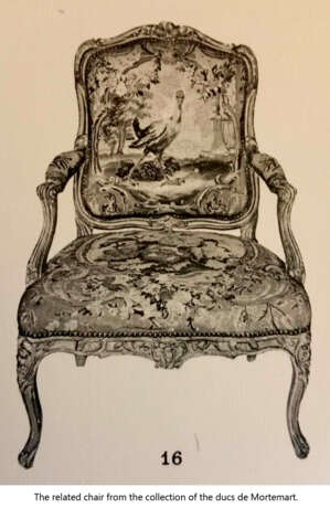 A PAIR OF LOUIS XV GILTWOOD FAUTEUILS - photo 12