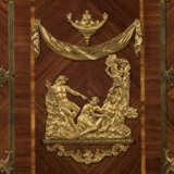 A PAIR OF REGENCE ORMOLU-MOUNTED AMARANTH AND TULIPWOOD ARMOIRES - photo 6