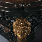 A FRENCH `JAPONISME` ORMOLU-MOUNTED PALISANDER CENTRE TABLE - photo 7