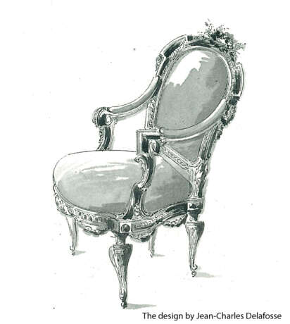 A LATE LOUIS XV GREY-PAINTED SIDE CHAIR - Foto 16