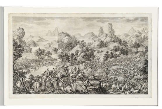 QIANLONG, Emperor of China (1711-1799) – Giuseppe CASTIGLIONE (1688-1766, artist) and Charles-Nicolas COCHIN (1715-1790, engraver) - Foto 6