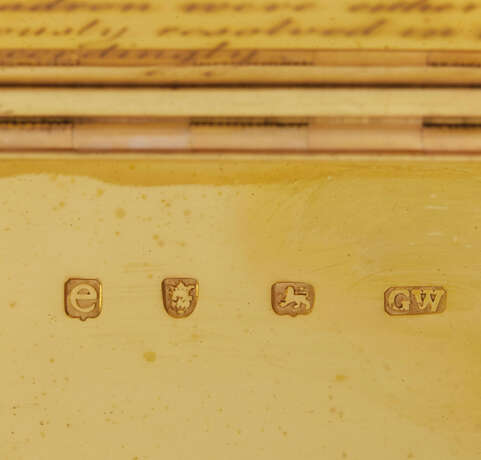 A GEORGE III GOLD AND ENAMEL CORPORATION OF THE CITY OF LONDON FREEDOM BOX - фото 7