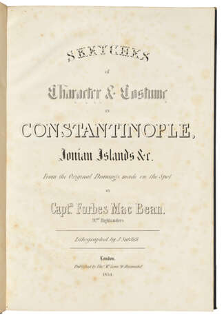 MACBEAN, Captain Forbes (fl. 1854) artist, and J. SUTCLIFFE, engraver (fl. 1854) - photo 6