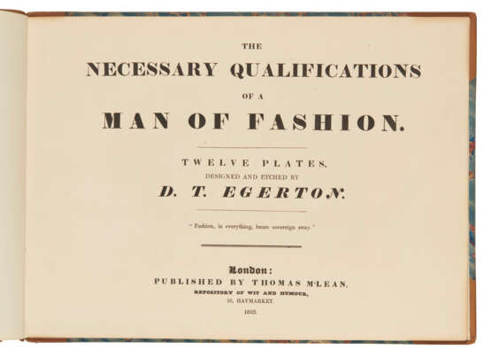 EGERTON, Daniel Thomas (1797-1842) - photo 3
