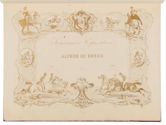 DREUX, Alfred de [Pierre-Alfred Dedreux] (1810-1860) - Foto 1