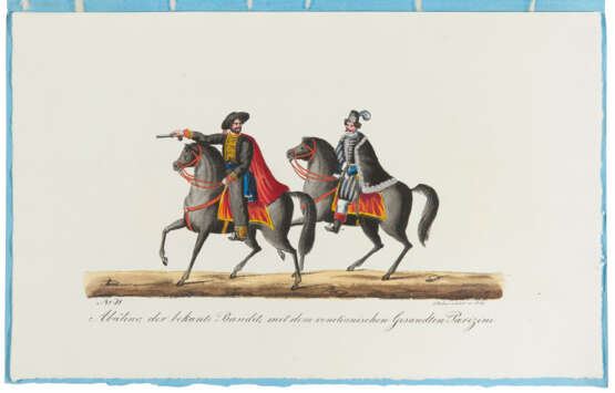 [BAMBERG CARNIVAL PROCESSION] – LACHM&#220;LLER, Johann Baptist (1785- 1849) - photo 2