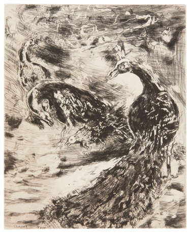 CHAGALL, Marc (1887-1985), artist — Jean de La FONTAINE (1621-1695) - Foto 4