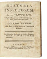 RAY, John (1627-1705) and Martin LISTER (1639-1712)