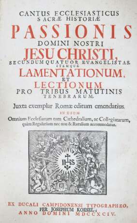 Cantus ecclesiasticus - photo 1
